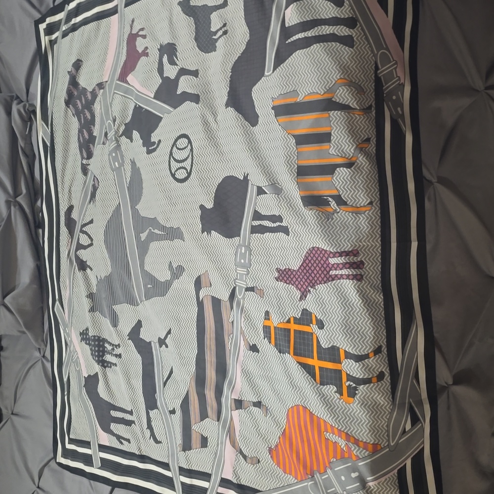 Equestrian themed Scarf - 100% Poly